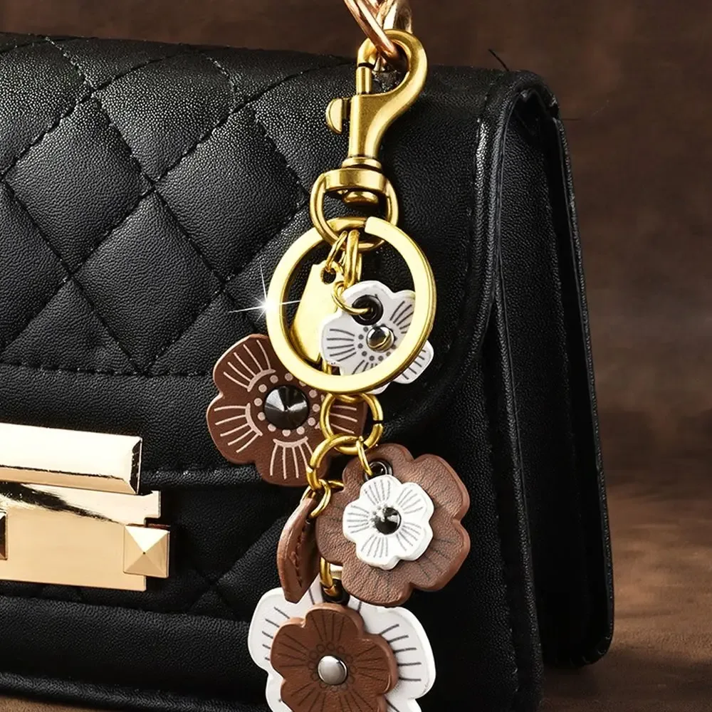 nouveau sac rétro suspendus ornements élégant léger fleur porte-clés polyvalent sac à dos pendentif décoration pendentif