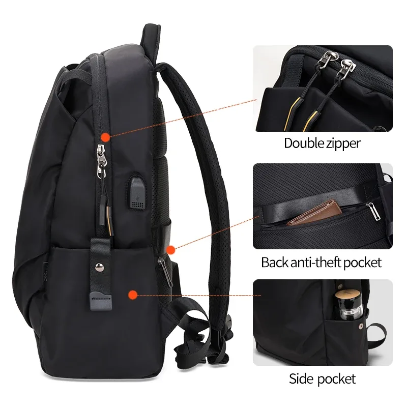 heroic knight – sac à dos multifonctionnel pour hommes, étanche, pour voyage en plein air, pour ordinateur portable, pour étudiants, nouvelle collection