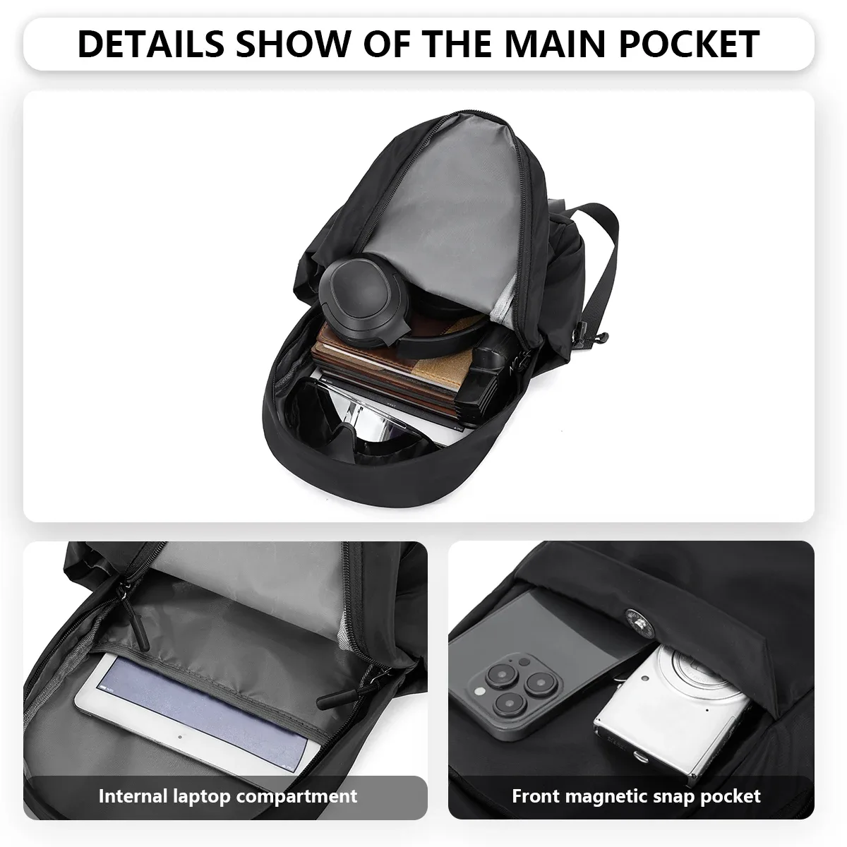 mini sac à dos léger pour les voyages pour garçons, sac polyvalent de randonnée et d'alpinisme en plein air, petit sac à dos, petit sac d'école décontracté, classe d'étudiant, pêche, conférence de voyage
