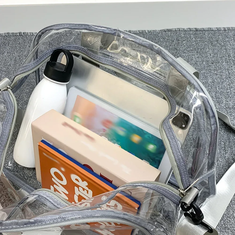 sacs à main de créateur de luxe pour femmes, sac à main transparent, sac d'entraînement en pvc, sac polochon de voyage, sacs à bandoulière étanches