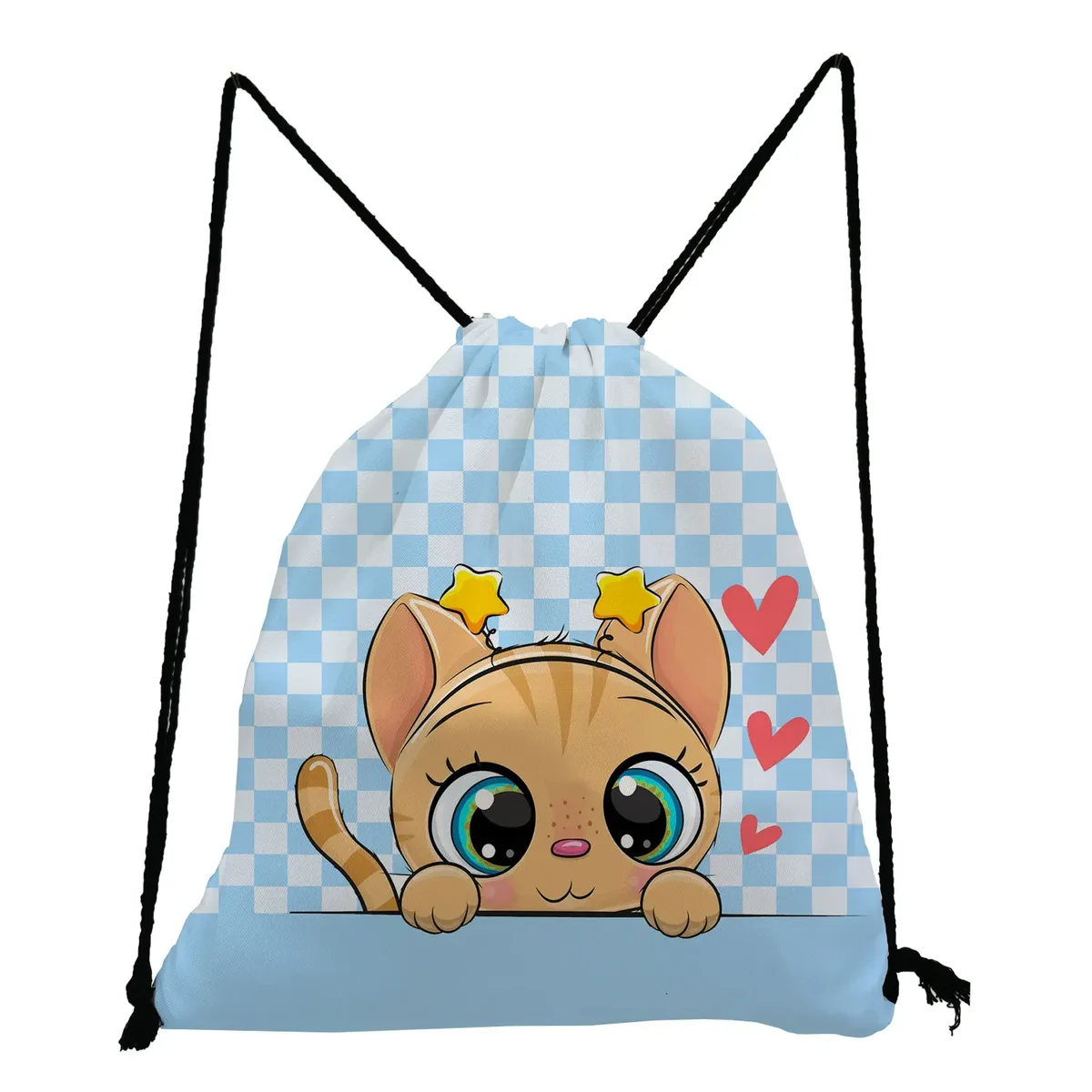 proximité wstring sac à dos portable pour femmes, poudres de bug astique, impression 3d, chat, shopping, mode, école, sac à chaussures pour bol, motif personnalisé