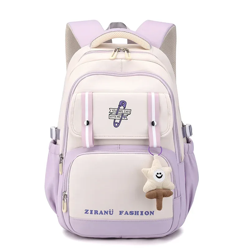 pendentif crème glacée école primaire sac à dos 1-6 grade mignon coloré sacs d'école pour les filles étanche grande capacité cartables sac