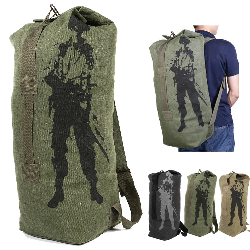 Sac à dos de grande capacité pour hommes, sacoche de voyage, d'alpinisme, de chasse, militaire, tactique