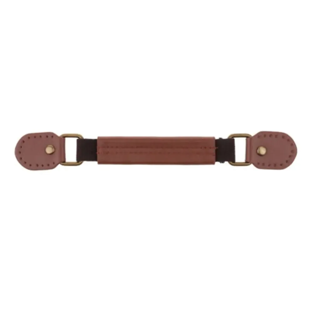 sangle en cuir pu côtelé pour sacs de remplacement, poignée de sac, accessoires de bagage, poignée de valise, mode, maison, 23.5cm