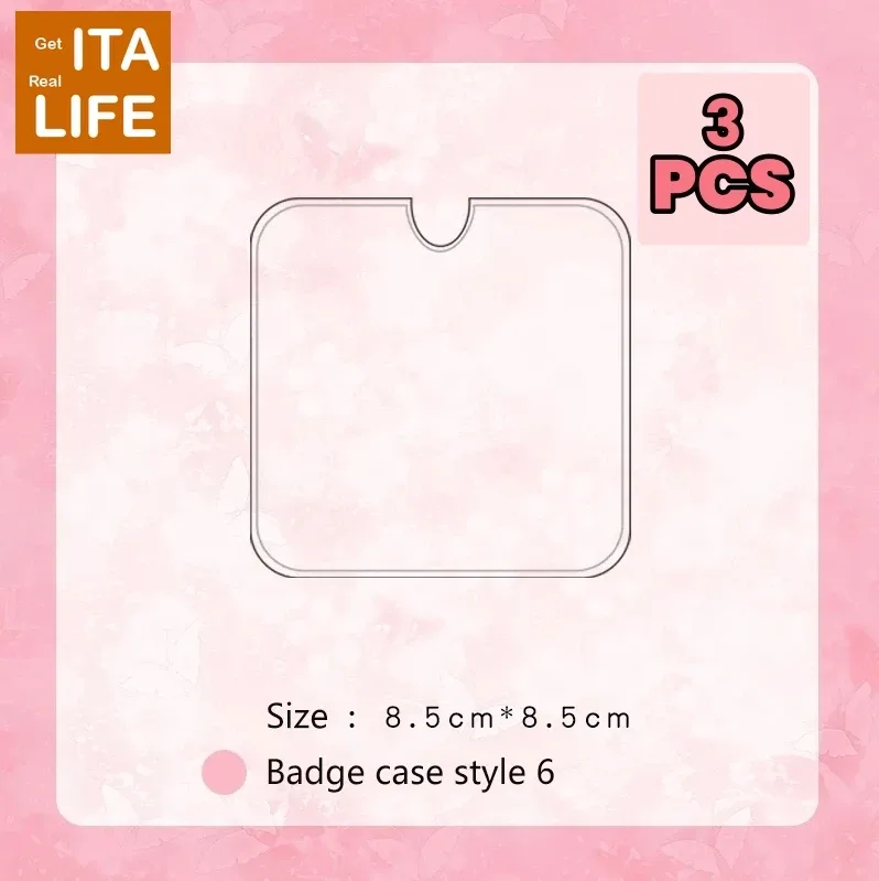 italife – étui à badges anime, housse de protection anti-rayures, accessoires d'animation, étui à épingles pour sac à dos ita h330