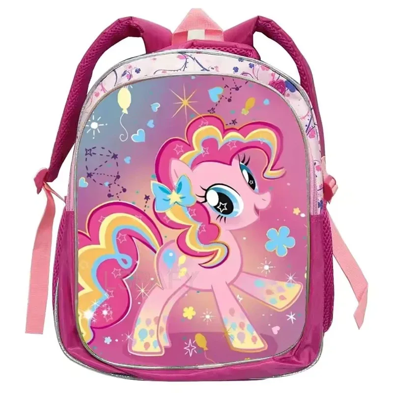 nouveau sac à dos scolaire mignon my little pony pour étudiants, licorne twilight, grande capacité, réduction de la charge, cadeau d'anniversaire