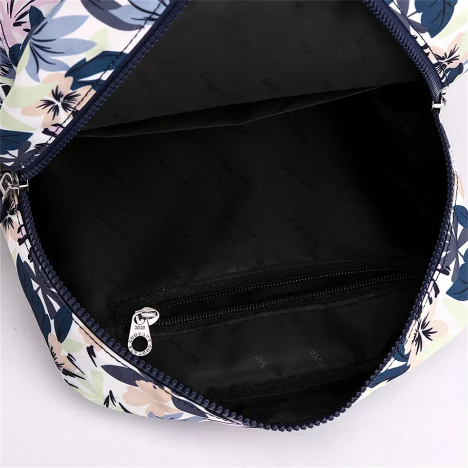 sac à dos antivol pour femme, tissu durable, sac d'école en nylon, style azole, sac à dos scolaire pour filles, sac à dos de voyage féminin, nouvelle mode