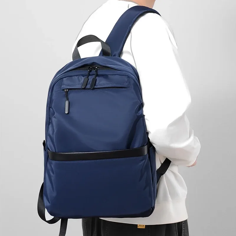 sac à dos tendance grande capacité en tissu oxford, sacoche pour ordinateur portable, sac à dos de voyage et d'affaires, style universel, sac à livres pour étudiant 2026