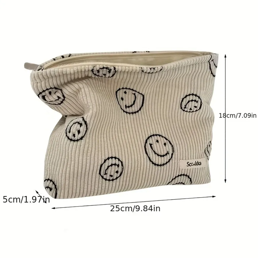 trousse de maquillage de voyage, trousse de toilette mignonne, trousse à pinceaux de maquillage, sacs cosmétiques pour femmes, trousse de maquillage à fermeture éclair pour sac à main