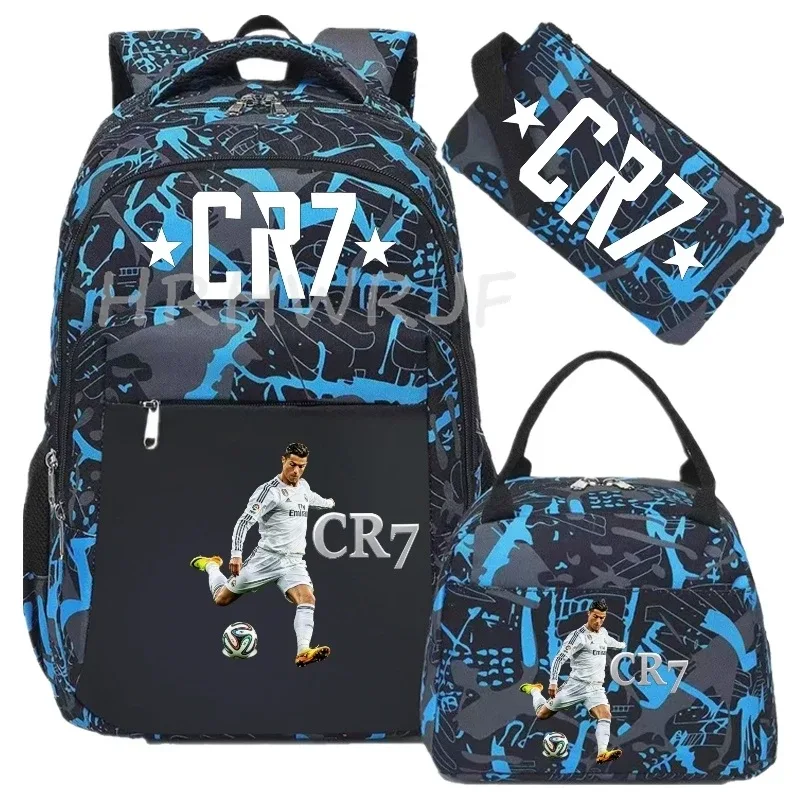 sacs à dos de sport cr7, sacs d'école camouflage pour ordinateur portable, pour hommes et femmes, sac à dos de grande capacité pour les voyages, le bureau, les trajets scolaires