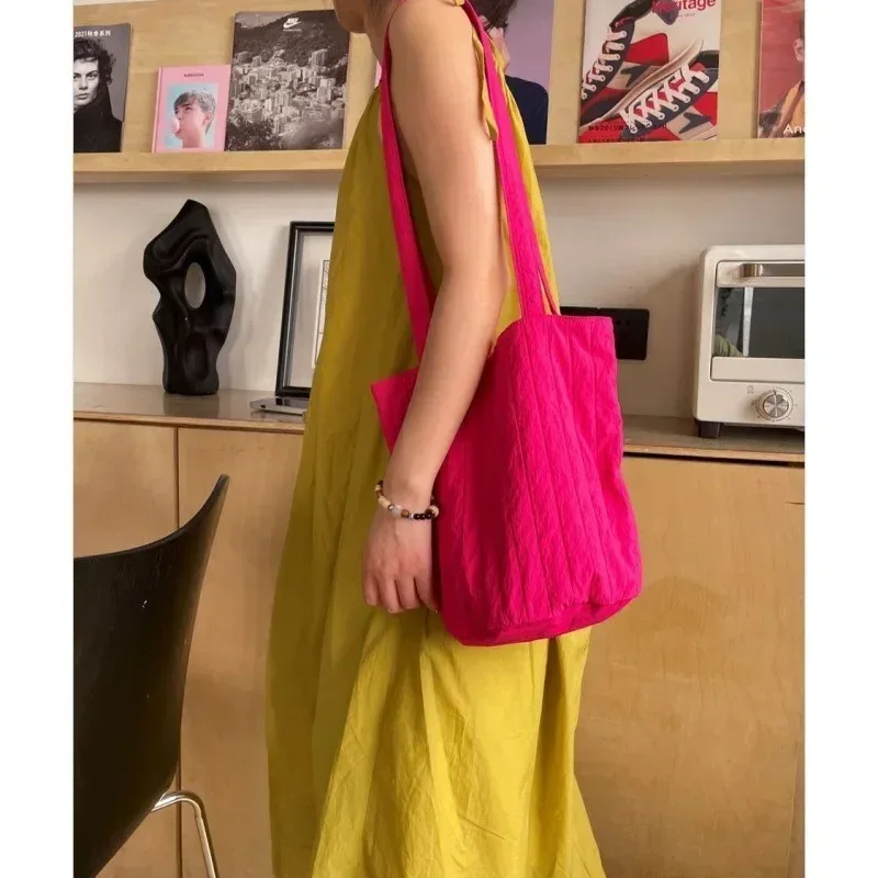 sac de mode décontracté pour femmes, sacs à main de shopping, stockage environnemental, fourre-tout à bandoulière réutilisable, sacs d'école, sac de styliste pour filles