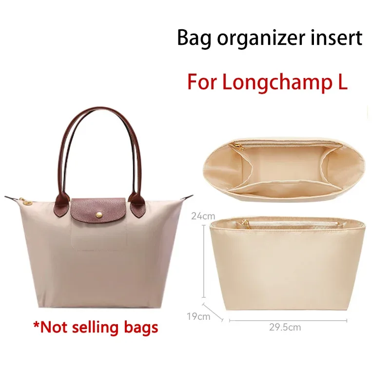 organisateur de sac pour longchamp, durable, tendance, imperméable, sac cadeau, support de rangement, modification intérieure, accessoires de sac
