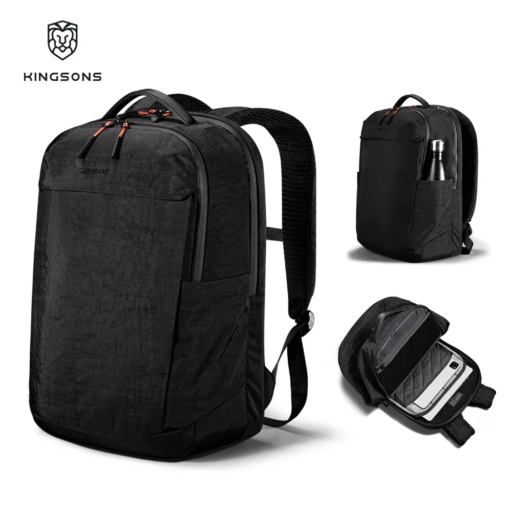sac à dos kingsons simple et portable pour l'extérieur, sac à dos de loisirs transfrontalier, pochette anti-éclaboussures, sacoche pour ordinateur portable mori