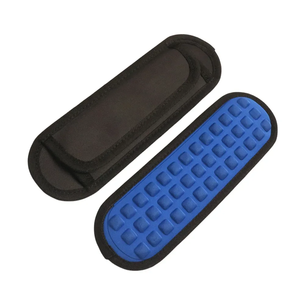 1 pièce de remplacement de coussinet d'épaule en nylon antidérapant et respirant, amovible, pour bandoulière de sac à dos et sacoche d'ordinateur portable