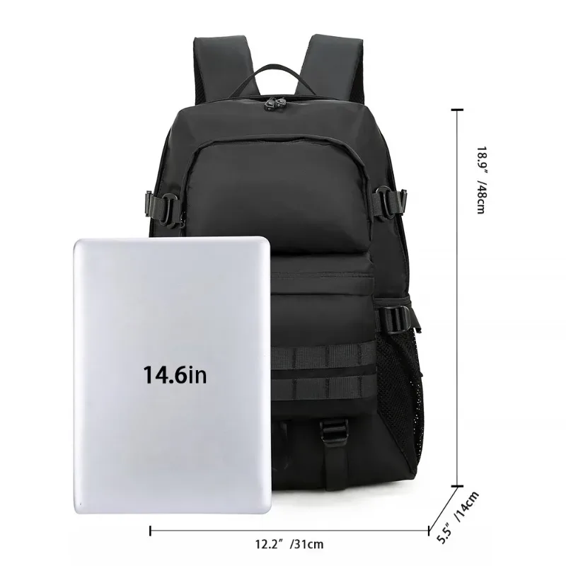 sac à dos tendance pour hommes, grande capacité, sac pour ordinateur portable de 16 pouces, sac à dos de voyage imperméable, sacs à dos décontractés pour hommes, sacs à dos de randonnée en plein air