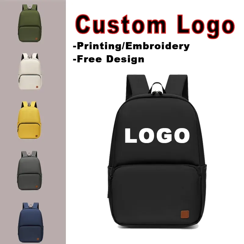 Sac à dos léger de 10 L pour les voyages et les études, logo personnalisé, sac d'école pour les étudiants, sac à dos pour les trajets quotidiens et les activités professionnelles