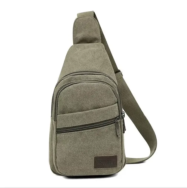 petit sac à dos en toile pour femmes et hommes, sacoche de voyage multifonctionnelle à bandoulière, de poitrine, nouvelle collection, pt1136