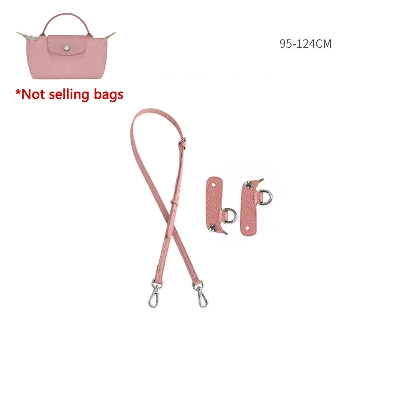 sangle d'épaule en cuir véritable adaptée au sac longchamp mini le pliage, accessoires de sangle de sac bandoulière sans perforation