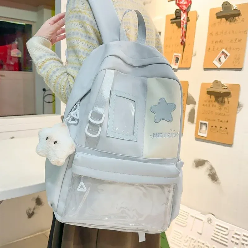 Nouveau Sac à Dos Tendance pour Femme, Léger et Décontracté, Style Coréen Ins, Doux et Mignon, Sac Ita Ulzzang