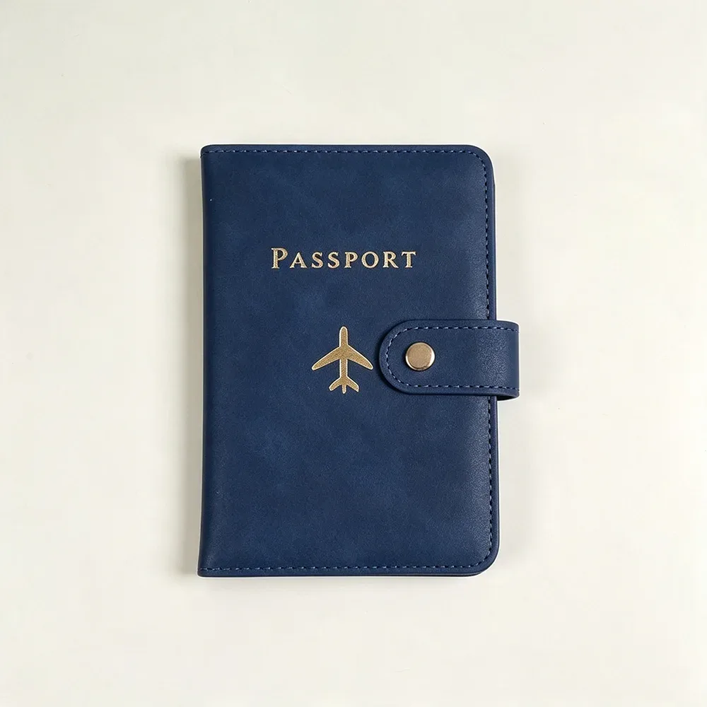 porte-passeport multi-fentes unisexe avec blocage rfid, étui de passeport portable, protection contre le blocage rfid pour les documents de voyage