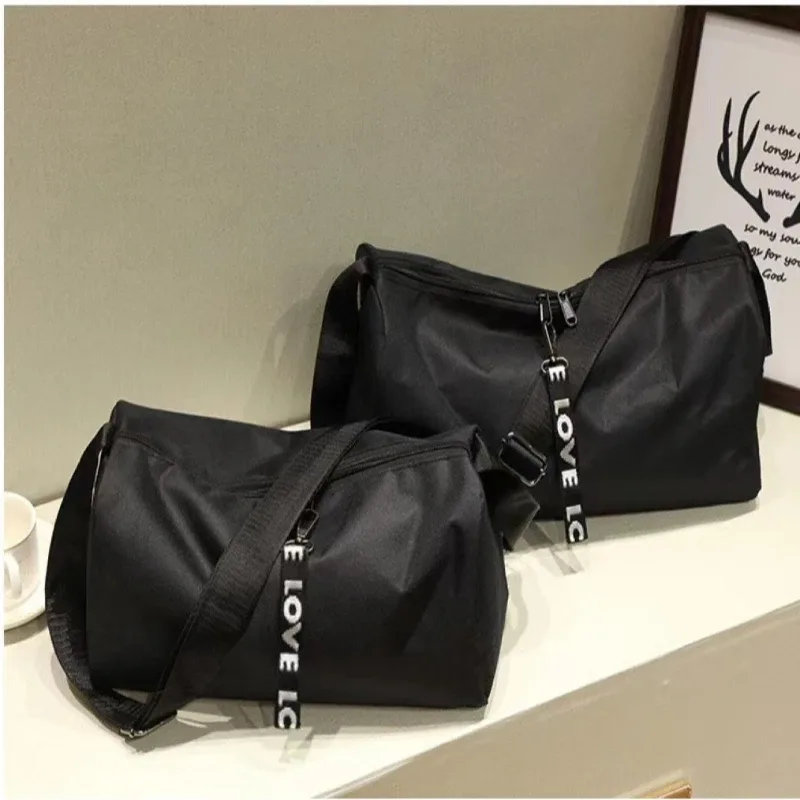 Sac de sport pour homme, sac de yoga, sac de voyage court, grande capacité, sac bandoulière, sac de voyage léger pour femme