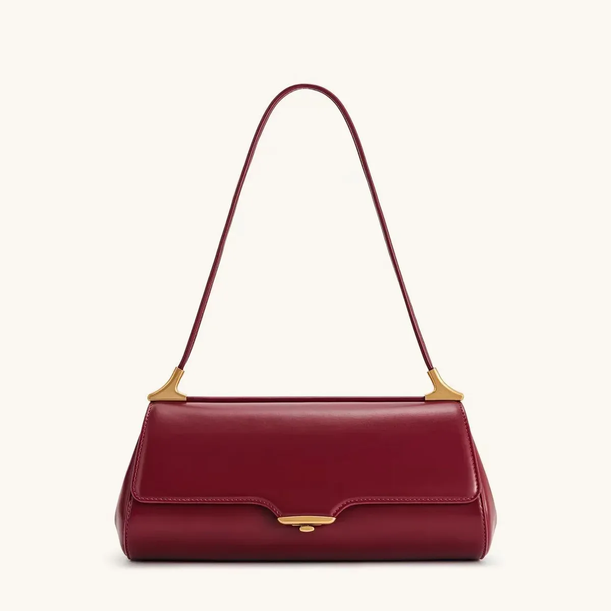 sac à bandoulière jwpei eloise en cuir véritable, sac baguette rétro, mallette de transport de haute qualité
