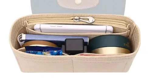 organisateur de sac pour longchamp small tote bag timid, sac de rangement et de finition, doublure intérieure pour sacs à main, insert organisateur adapté aux sacs de taille mini
