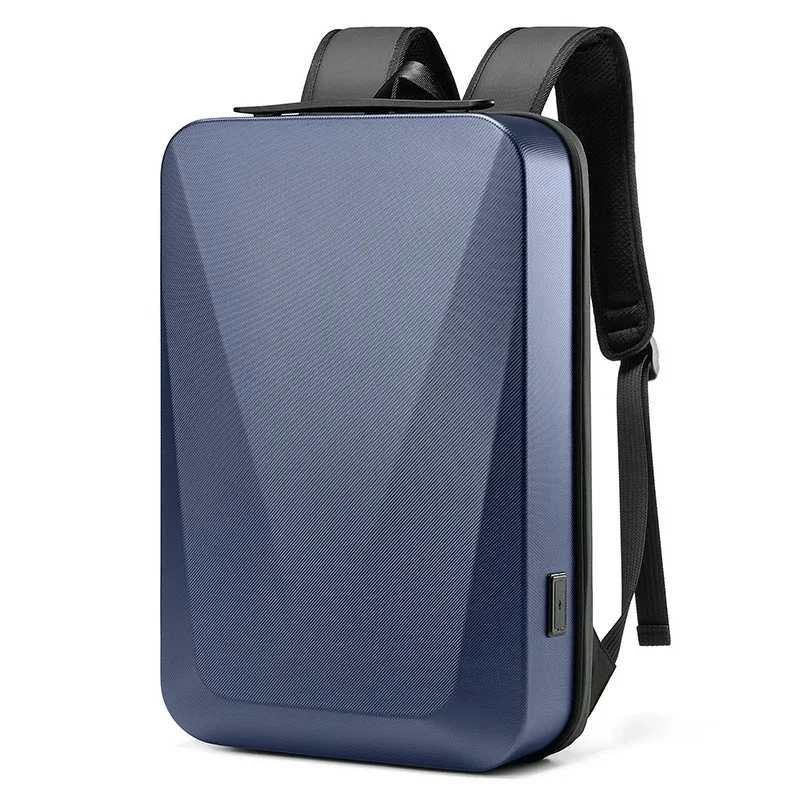 sac à dos étanche pour ordinateur portable pour homme, antivol tsa, coque rigide, sac d'affaires de luxe, pack de jeu, chargement usb, 16.1 pouces