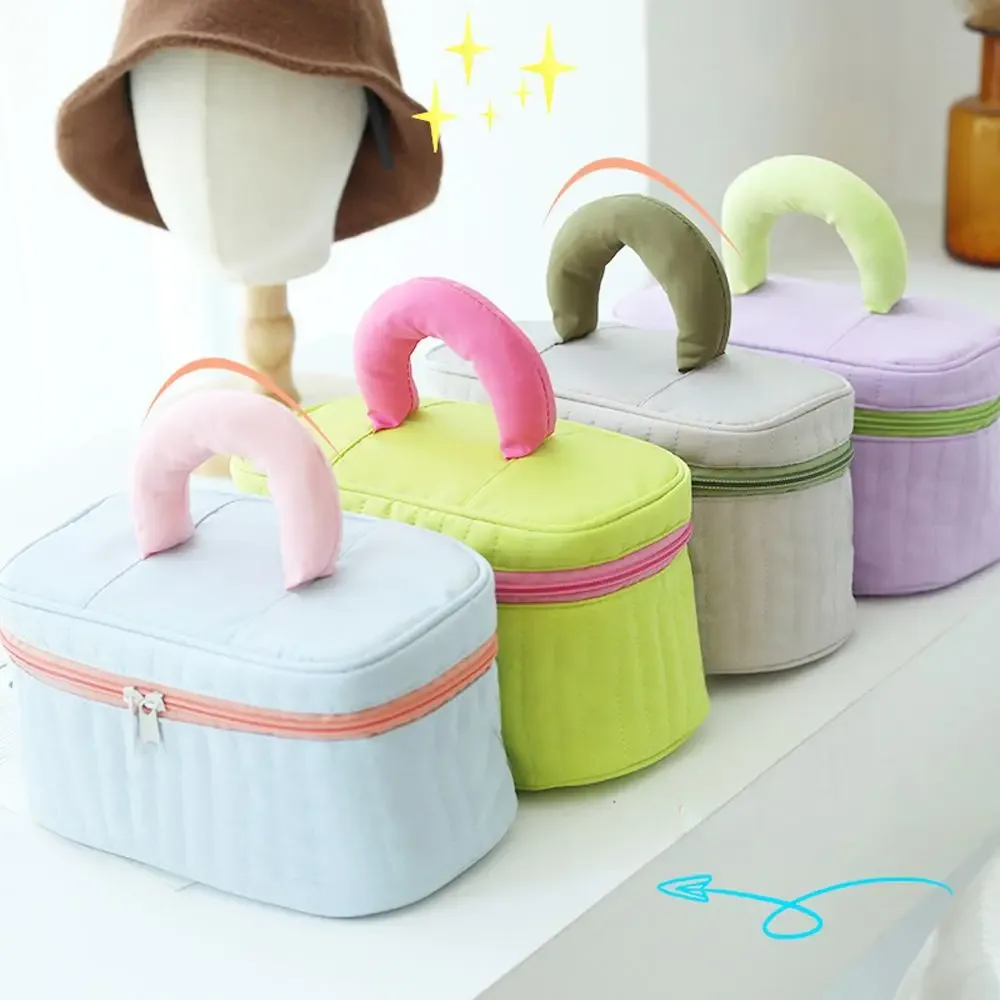 sac de rangement multifonctionnel créatif en nylon pour femme, trousse de maquillage, trousse de toilette de voyage, sac de rangement