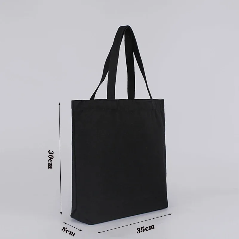 sac de courses réutilisable grande capacité pliant blanc sacs fourre-tout écologiques pliable toile épicerie sac à main pour femme sac à bandoulière
