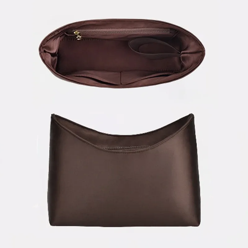 organisateur de sac à main en nylon sur mesure pour brooklyn 28, léger, imperméable, avec poche zippée, pour maintenir la forme et protéger le sac.