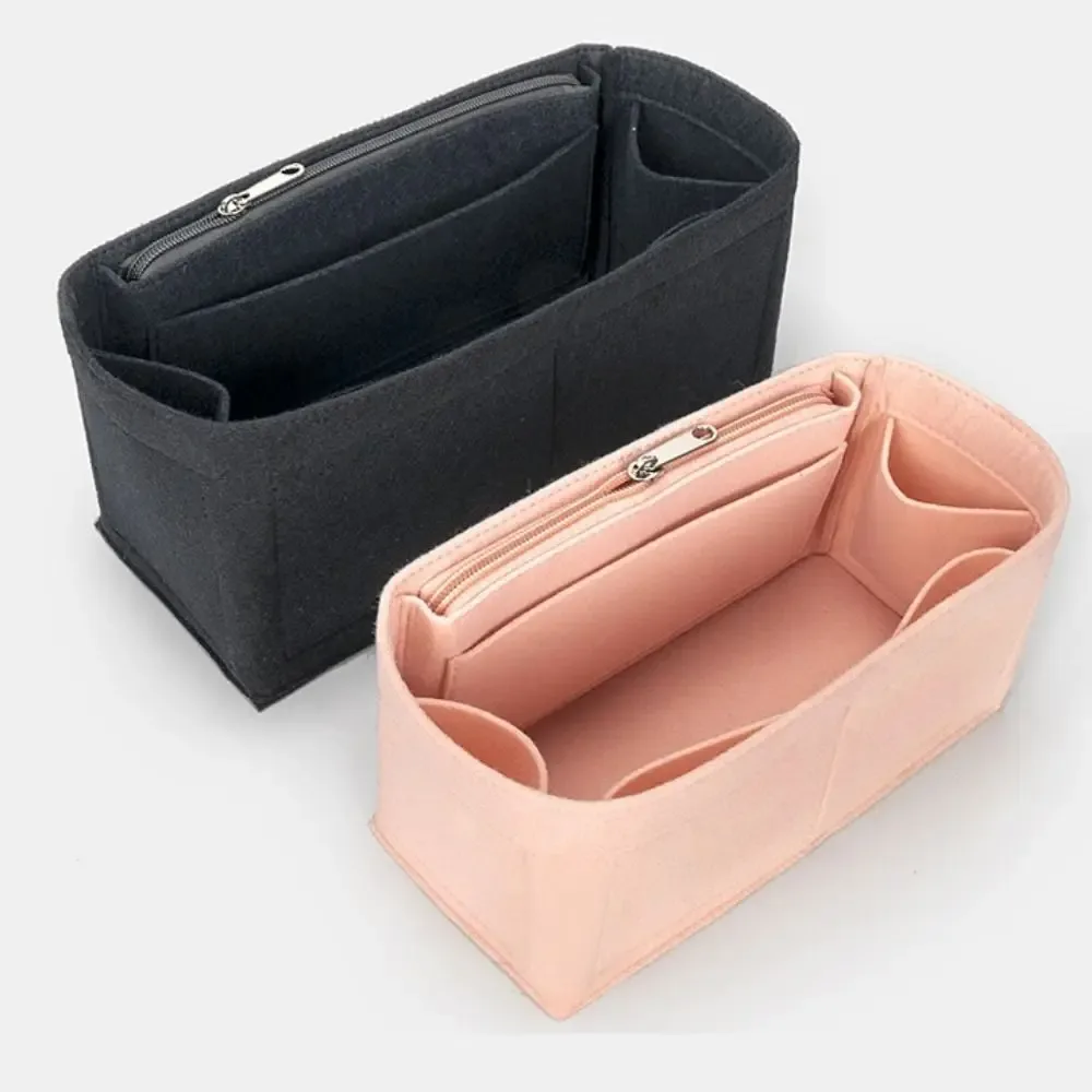 sac à main en feutre simple, sac d'insertion, support de sac, sac interne multi-poches, sac portable de grande capacité, organisateur pour puzzle loewe