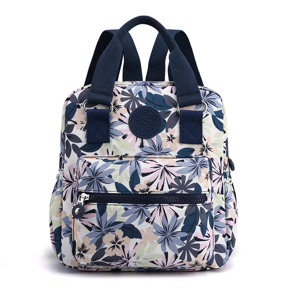 sac à dos antivol pour femme, tissu durable, sac d'école en nylon, style azole, sac à dos scolaire pour filles, sac à dos de voyage féminin, nouvelle mode