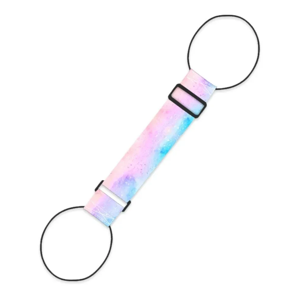 nouvelle sangle élastique colorée réutilisable et réglable pour bagages, sangle de fixation pour valise, connecteur de bagages, accessoires de voyage