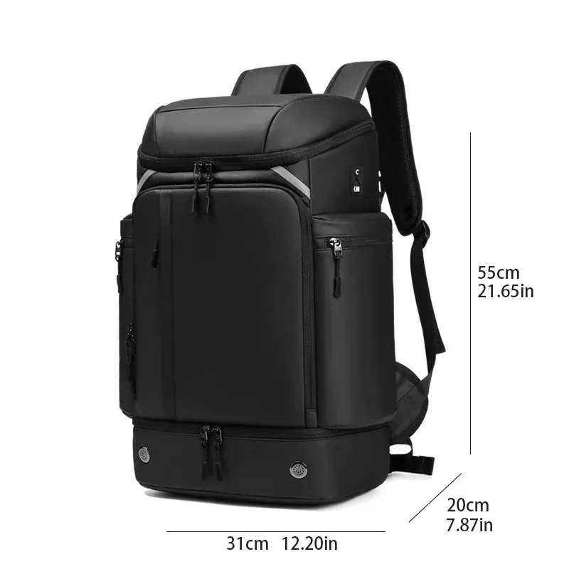 sac à dos léger pour ordinateur portable, grande capacité, décontracté, sportif, pour hommes, pour le travail et les activités de plein air