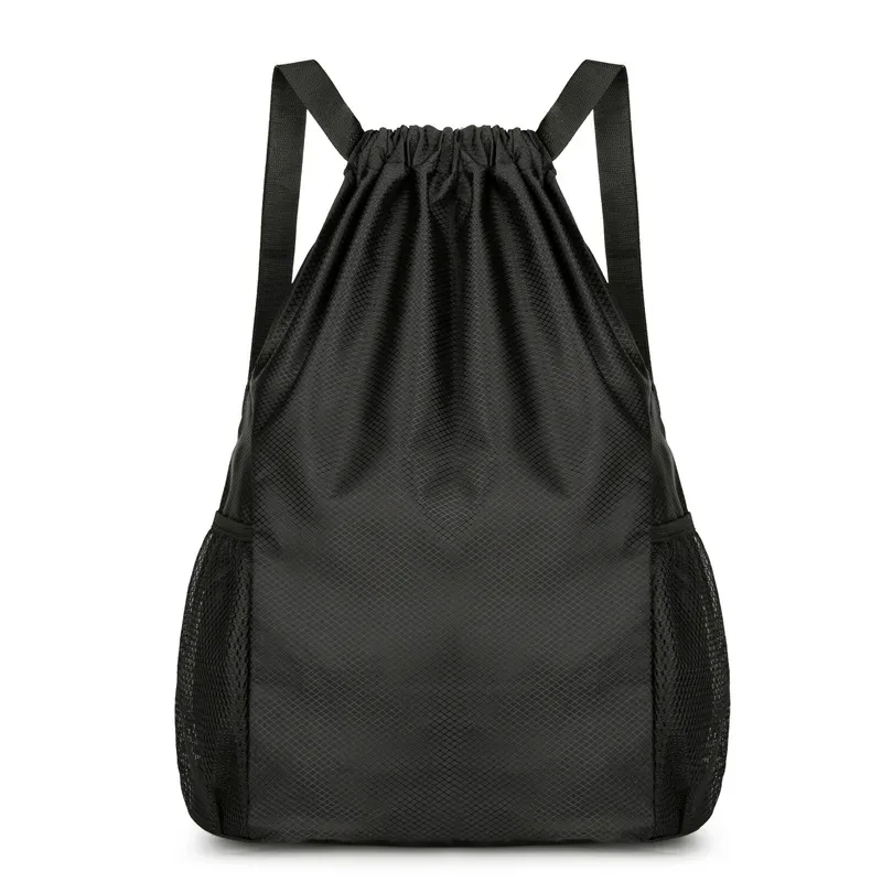 sac à dos de sport à cordon de serrage, sac de sport, de voyage, de plein air, de grande capacité, pour la salle de sport, la natation, la plage, le basketball, 1 pièce