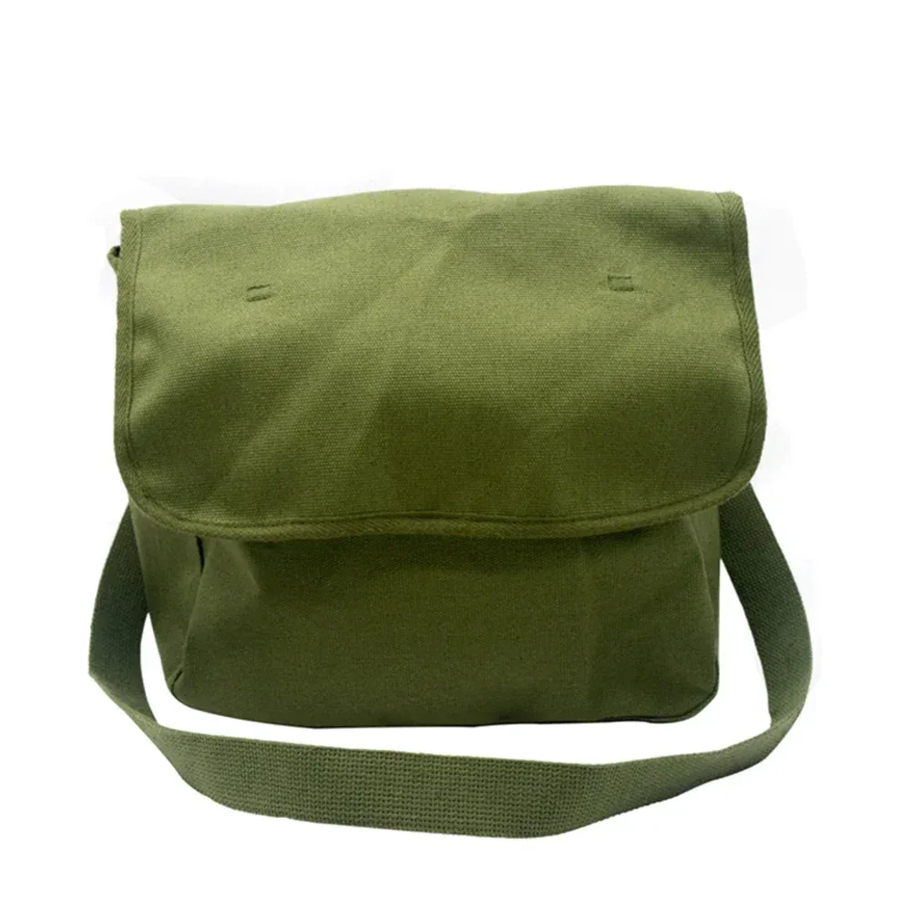 pochette en toile de l'armée chinoise de la guerre du vietnam, petit sac messager à l'étoile rouge, style ancien, sacoche militaire vintage pour la randonnée et la chasse