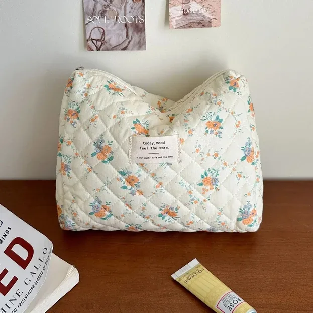 sacs à cosmétiques de grande capacité pour femmes, étuis décontractés pour dames, petit sac de rangement avec fermeture éclair, pochette de voyage pour femme, petits sacs à main