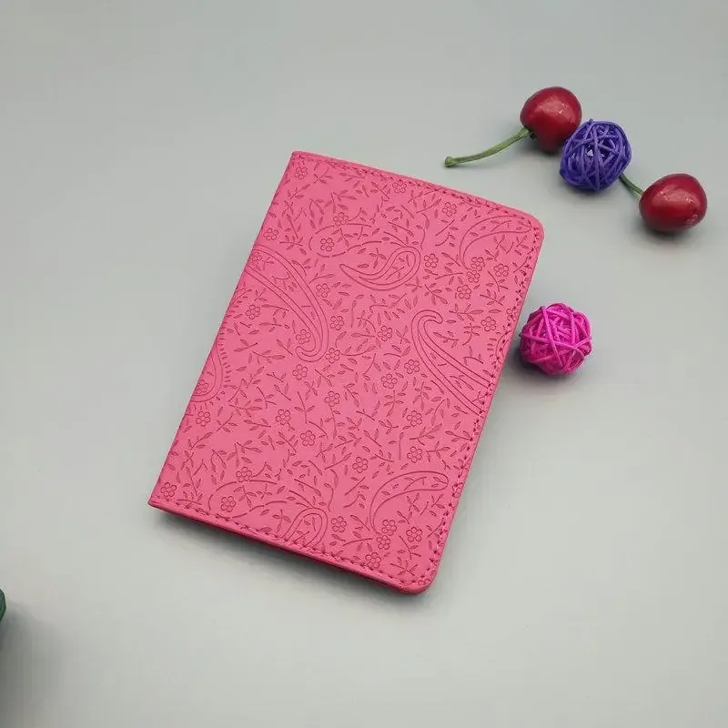 étui de protection imperméable pour passeport, en cuir pu, portefeuille pour cartes de crédit, joli porte-passeport pour femmes/hommes