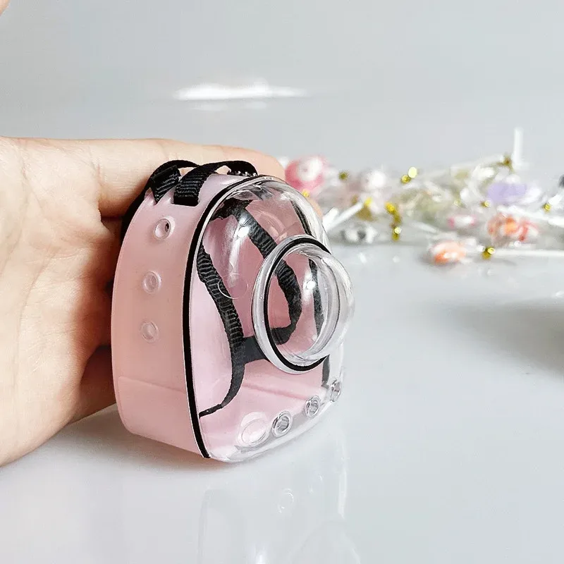 simulation mini chat de compagnie espace sac à dos scène bijoux poupée accessoires bricolage poupée jouets maison de poupée pour labubu tenues 1:12