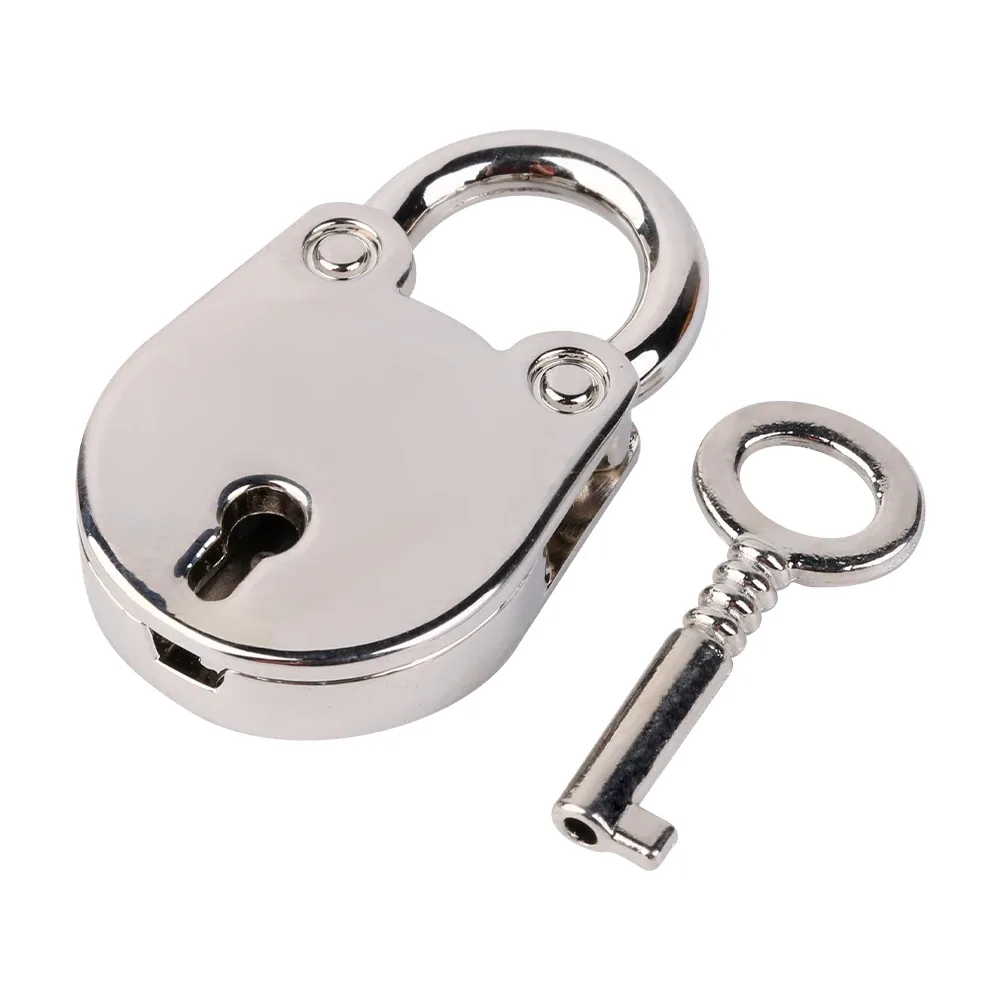 cadenas en métal en forme de chat, petite boîte à bagages, serrure avec clé pour femmes, accessoires de valise pour fabriquer des sacs