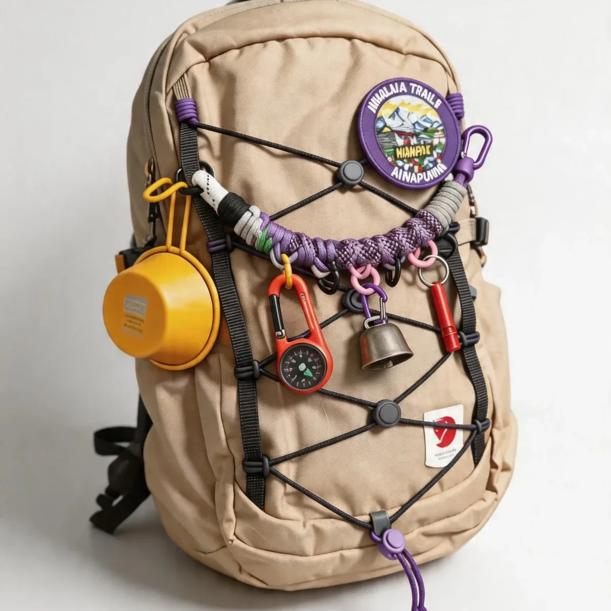 cordon de paracorde multifonction tressé à la main pour sac à dos, accessoires de modification diy pour sac à main, sangle tactique extérieure