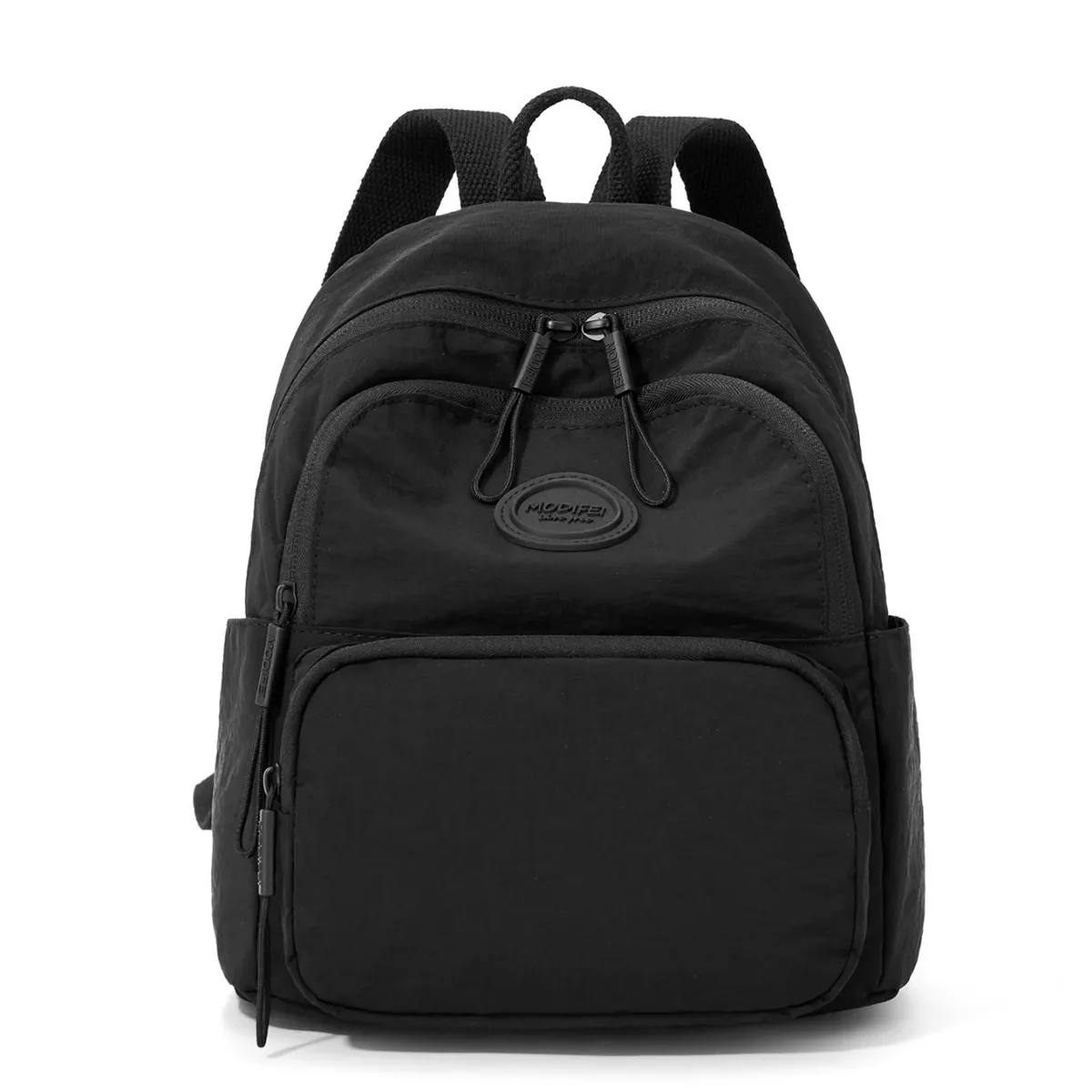 sac à dos simple de style coréen pour femmes, couleur unie, tendance, grande capacité, sacs à bandoulière pour étudiants
