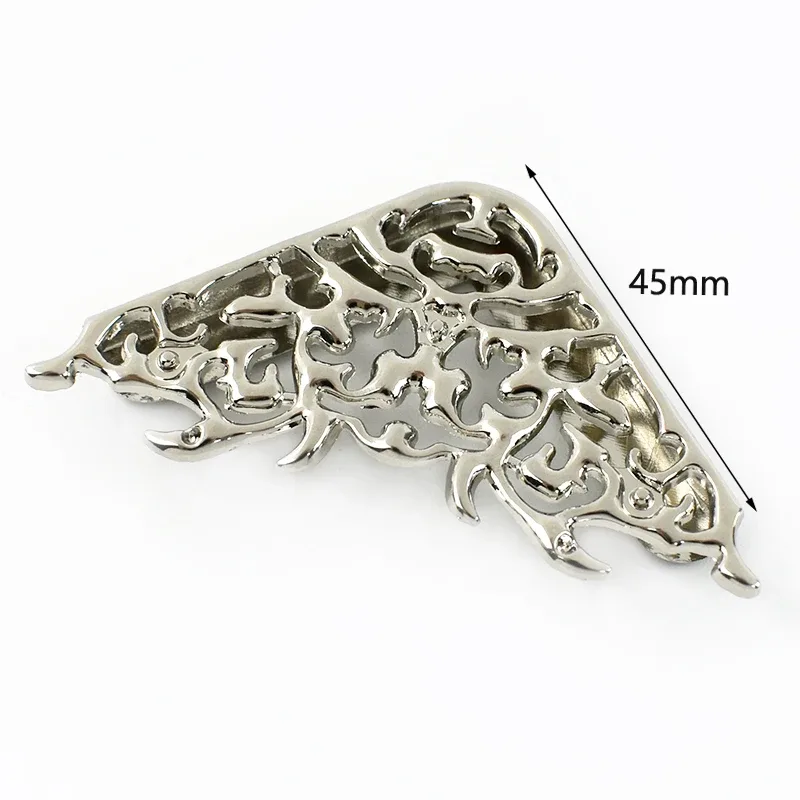 deepeel-boucles de protection des bords du sac à main, décoration d'angle de sac à bagages, fermoirs en métal, accessoires de quincaillerie de bricolage, 25mm, 35mm, 40mm, 45mm, 54mm, 5/10 pièces