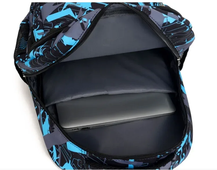 sacs d'école décontractés kpop demon hunter pour garçons et filles, sac à dos étanche de grande capacité pour ordinateur portable, sac à dos de voyage mochilas