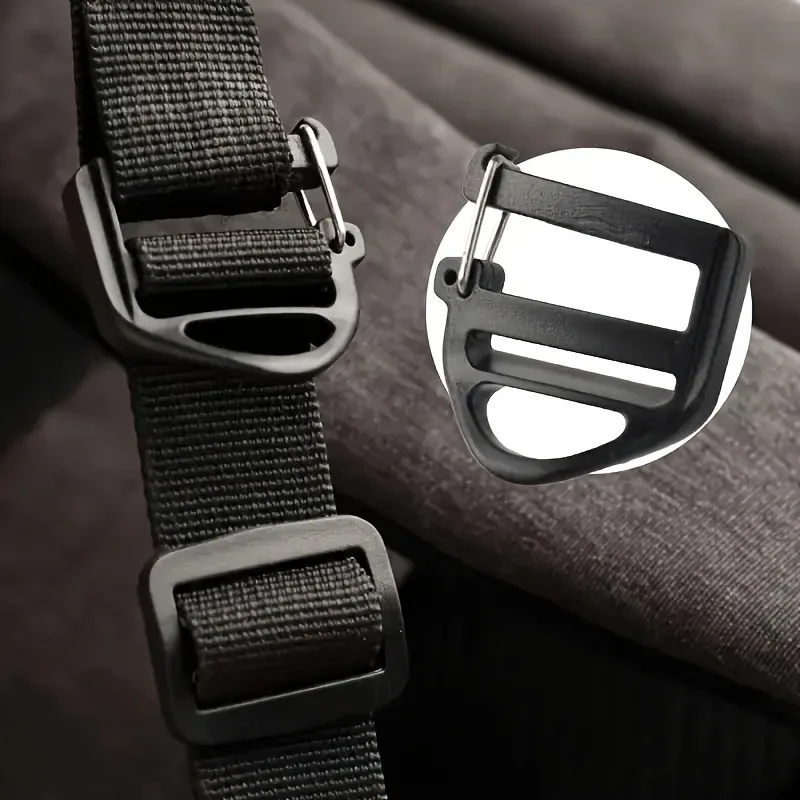 Lot de 6/12 boucles coulissantes réglables à dégagement rapide pour sangle de sac à dos, idéales pour la réparation de sacs de randonnée en extérieur.