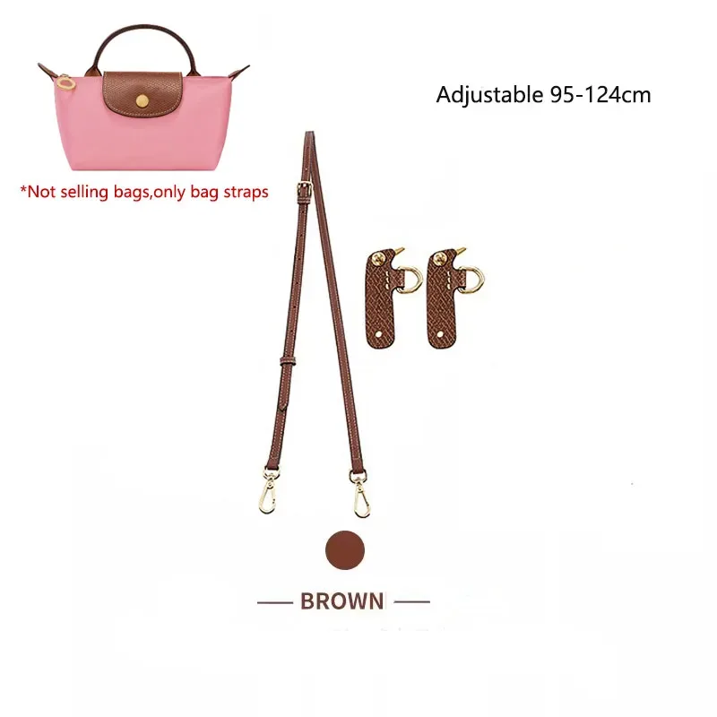 sac à bandoulière en cuir de vache, sangle d'épaule adaptée au remplacement longchamp terra mini sans poinçonnage, accessoires de modification