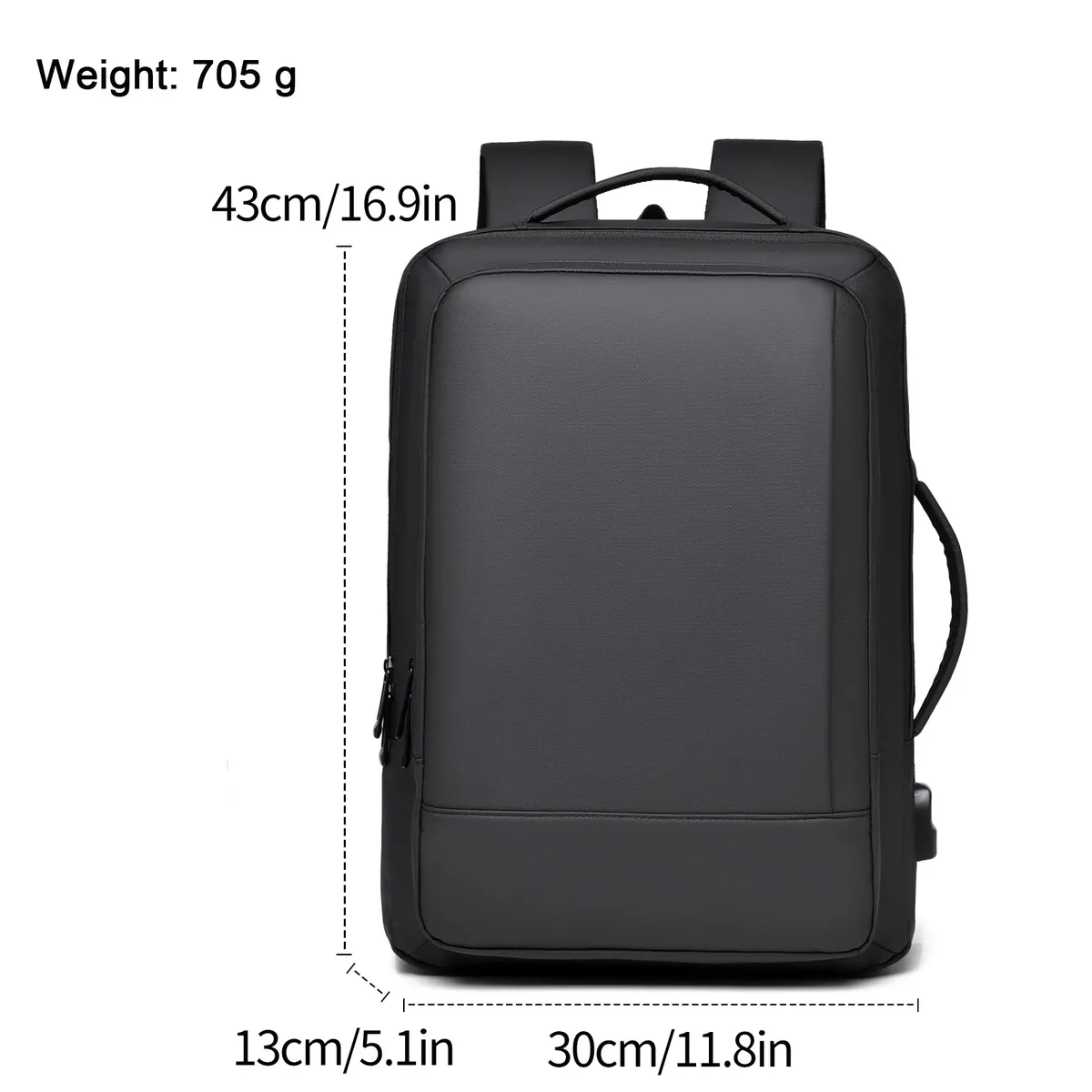 nouveau sac à dos de voyage extensible de grande capacité pour hommes et femmes, sac à dos de transport simple, sac d'ordinateur, sac à dos d'affaires