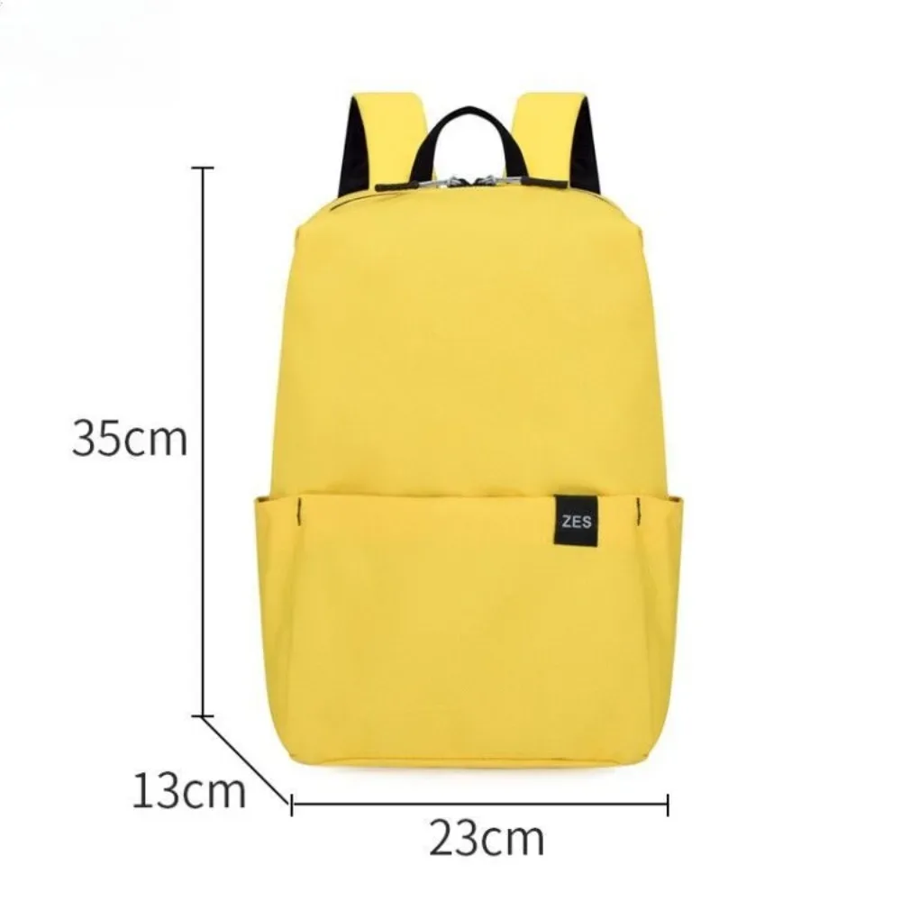 petit sac à dos coloré pour hommes et femmes, sac à bandoulière d'extérieur ultra-léger pour étudiants, sac de sport portable, sac à dos d'école