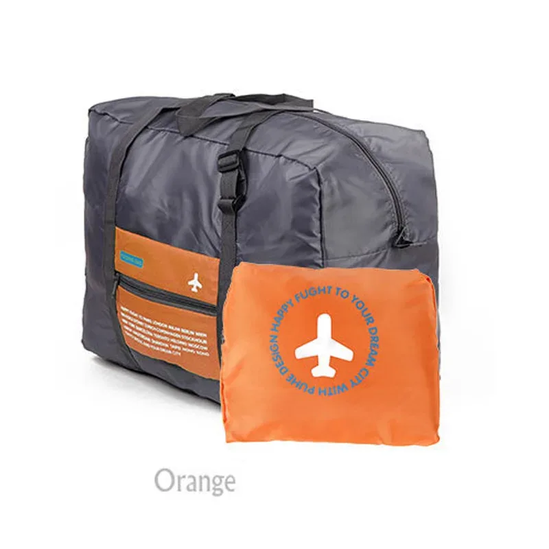 sac de voyage pliable étanche, costume unisexe, sac à main en nylon, organisateur décontracté, sacs de rangement d'avion, petit sac à bagages portable